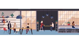 Bei der Gestaltung des Arbeitsplatzes der Zukunft muss sowohl auf technologische als auch auf gesellschaftliche Veränderungen eingegangen werden. (Bild: Good Studio - stock.adobe.com)