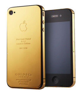 Die Goldvariante ist auch für das iPhone erhältlich. (Bild: Gold & Co.)