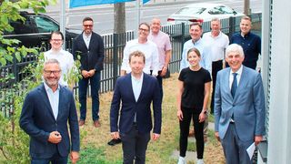 Die Projektgruppe „Virtuelles eAutohaus“ stellte beim Landesverband Hessen ihre Ergebnisse vor. (Bild: Kfz-Gewerbe Hessen)