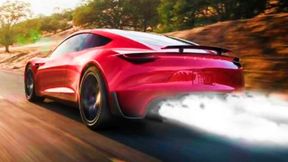 Tesla has now put the new Roadster through its paces; it runs on cold-gas engines (picture). A version called the Rocket Roadster can even fly. At the same time, Porsche has unveiled its vision of the future for the first time: the Mission S supercar. Read more about all of this here... (Image: Tesla)