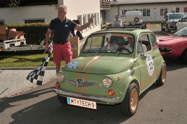 Historischer Elefanten-Rollschuh: Ein Puch mit 16 PS (Baujahr 1969).  (Bild: Zietz)