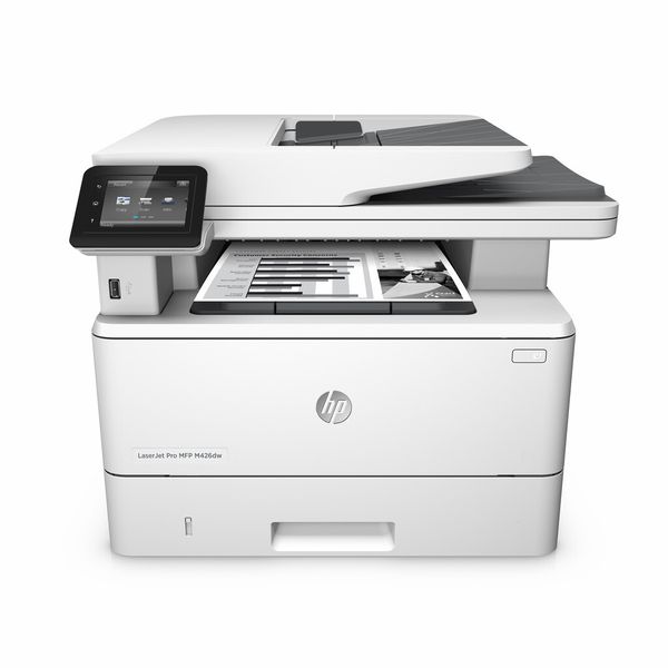 Mit dem LaserJet Pro MFP M426 stellt HP auch ein neues Schwarz-Weiß-Multifunktionsgerät vor, das doppelt so schnell sein soll wie sein Vorgänger. (Bild: HP)