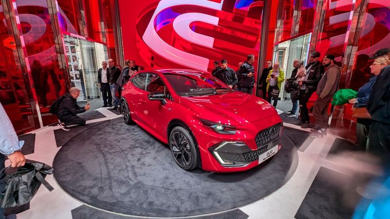 Das Modell-Highlight auf dem Renault-Stand auf dem Open Space-Gelände ist der neue Clio. (Bild: Mauritz – VCG)