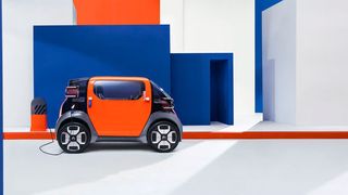 Der Ami One ist nicht irgendeine Studie: Mit dem 2,50 Meter kurzen Zweisitzer will Citroen zeigen, wie urbane Mobilität künftig funktioniert. (Citroen)