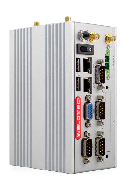 Welotec zeigt zudem auf der SPS Neues aus dem Bereich Industrie-Computer – darunter zum 
Beispiel den Arrakis-LTE-Mk2 (Welotec)