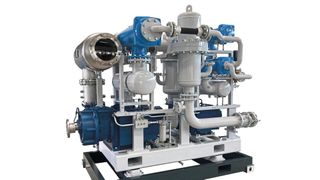 Die mehrstufigen Schraubenverdichter der Baureihe 2C/3C sind ölfrei, prozesssicher, zuverlässig, effizient und kundenindividuell zugeschnitten. (Bild: Aerzen)