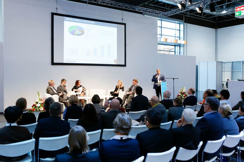 Die Fachvorträge und Roundtables waren gut besucht. (Messe Düsseldorf / ctillmann)