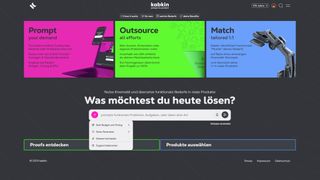 Die neue Plattform Kabkin übersetzt funktionale Bedarfe, Ideen oder Anforderungen aller Art direkt und ohne Aufwand in reale Produkte – aus Prompts. (Bild: kabkin)