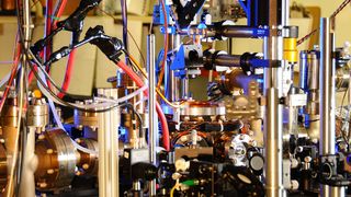 Die ultrastabile Atomuhr der NIST-Forscher (Burrus/NIST)