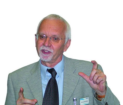 „Die einfachen Produkte sind leicht zu begreifen, aber schwer zu erfinden.“  Dr.-Ing. Alfred Neudörfer, Dozent an der TU Darmstadt und Professor an der Nagaoka UT.  Bild: Itasse (Archiv: Vogel Business Media)