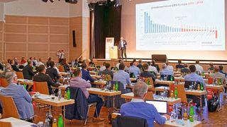 EMS-Tag 2020: Trotz oder gerade wegen Corona kamen im September mehr Teilnehmer denn je nach Würzburg bzw. ins Ausweichquartier Mainfrankensäle Veitshöchheim.  (Bild: VCG)