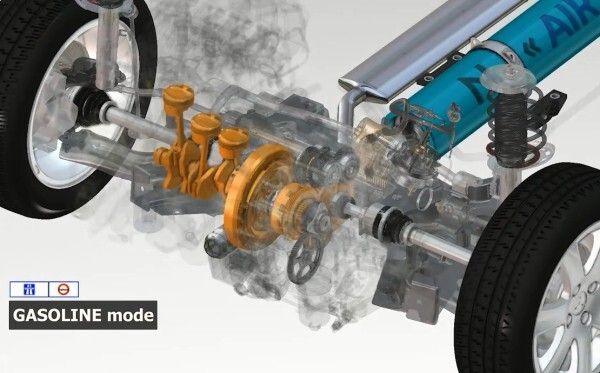 Einen hydraulischen Hybrid-Antrieb für PKWs wollen PSA und Bosch zusammen entwickeln (PSA Peugeot Citroën)