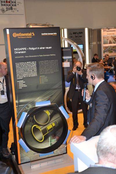 Impressions from this years Bauma 2013 in Munich. (Picuture: Bulk Solids Handling)
