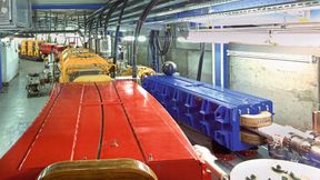 Der SIS18-Tunnel am GSI Helmholtzzentrum für Schwerionenforschung in Darmstadt, Deutschland. (Bild: A. Zschau, GSI/FAIR)