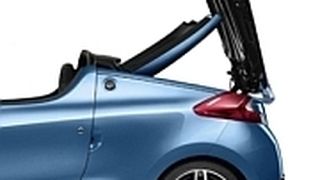Der Renault Wind klappt sein Dach einfach nach hinten. (Archiv: Vogel Business Media)