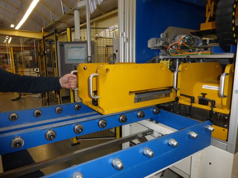 Um die Werkzeuge zu wechseln, können die Kassetten einfach entnommen werden. (Bild: Finus)