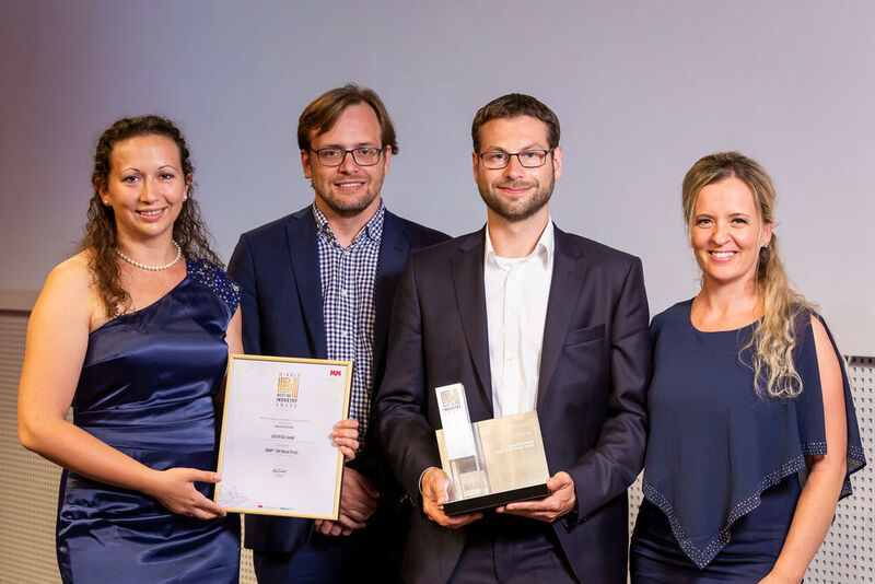 In der Kategorie Additive Fertigung ging der Best of Industry Award an 3DMP (3DMetal Print) der Gefertec GmbH. (Stefan Bausewein)