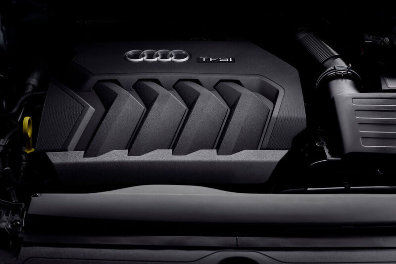 Zum Markstart im Oktober hat der Kunde zunächst die Wahl zwischen zwei Benzinern und einem Dieselmotor. (Audi)