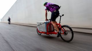 Die Liefergeschwindigkeit einer online getätigten Bestellung ist für 87 % der Käuferinnen und Käufer der Schlüsselfaktor für eine Kaufentscheidung. Lastenräder sind dabei nützliche Helfer. (F.S.K.)