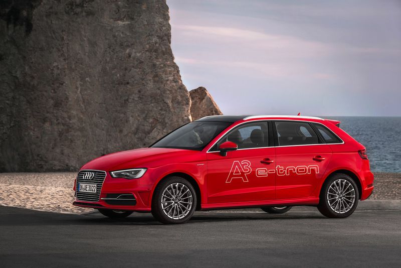 Dabei ist der elektrifizierte A3 von der herkömmlichen Variante optisch kaum zu unterscheiden. (Audi)