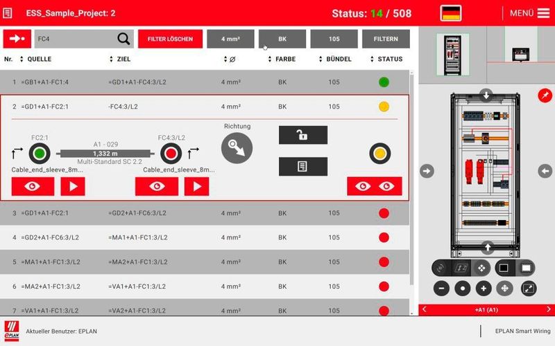 Die Version 2.7 von Smart Wiring ist jetzt auch als Web-Server-Client-Lösung erhältlich.  (Eplan)