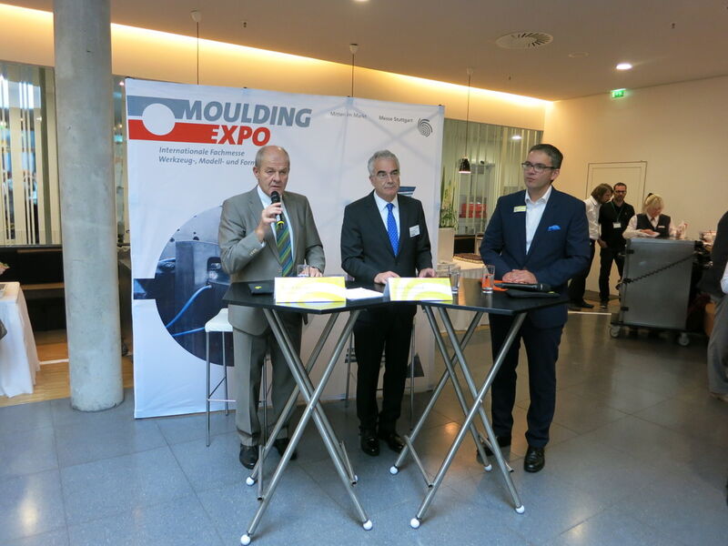 Eröffnungspresskonferenz: Ulrich Kromer von Baerle, Geschäftsführer der Messe Stuttgart … (Bild: Reinhardt)