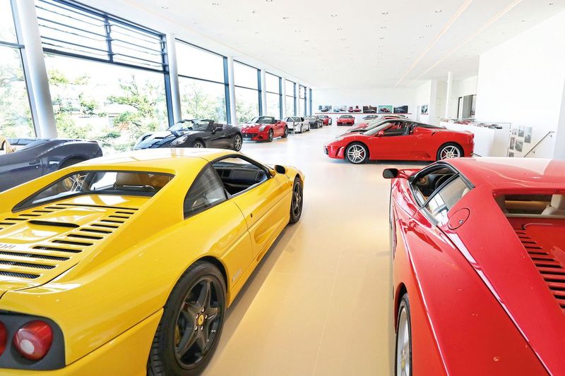 120 neue und gebrauchte Ferraris will Ulrich in diesem Jahr vermarkten. (Bild: Ferrari)