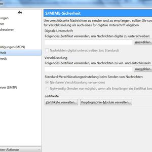 Ein E-Mail-Client wie Thunderbird oder Outlook und ein digitales Mail-Zertifikat reichen, um mit der E-Mail-Verschlüsselung (S/MIME) zu beginnen. Doch viele Nutzer scheuen den Aufwand oder wissen nicht, wie es funktioniert.