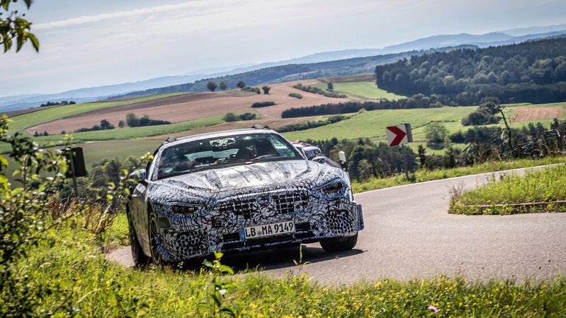Mercedes will dem SL zu alter Stärke verhelfen.(Bild:  Mercedes-Benz)