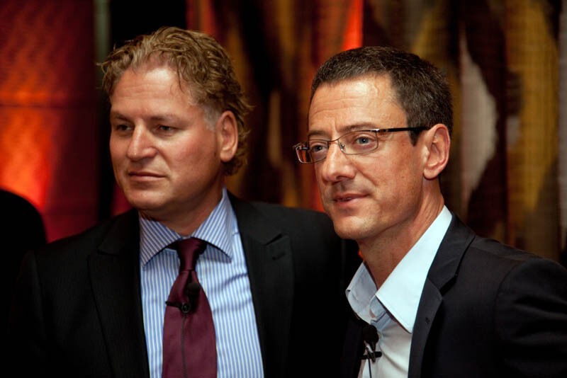 Channelchef Volker Grappendorf (links) und Geschäftsführer Patrick D. Cowden (Archiv: Vogel Business Media)