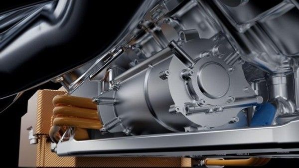 Die Power Unit PU106A Hybrid von Mercedes für die Formel-1-Saison 2014 (Mercedes)