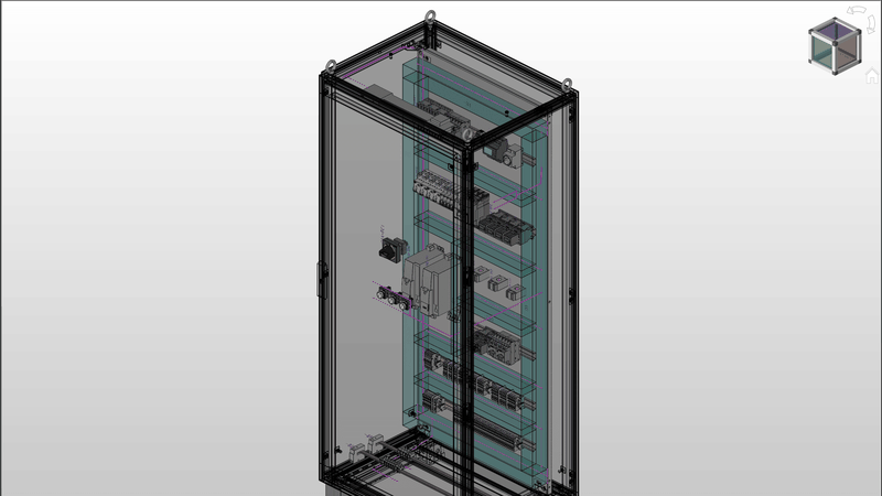 Ändert sich ein Bauteil im Schaltschrank, kostet das oft wertvolle Zeit. Die Verwaltungsschale soll solche Updates künftig automatisch ins Engineering melden.(Bild:  Eplan)