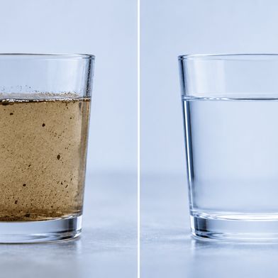 Der Vorher - Nachher Effekt.
Glasklares Kühlwasser bei Einsatz des ONI-AquaClean
 (Bild: Oni)