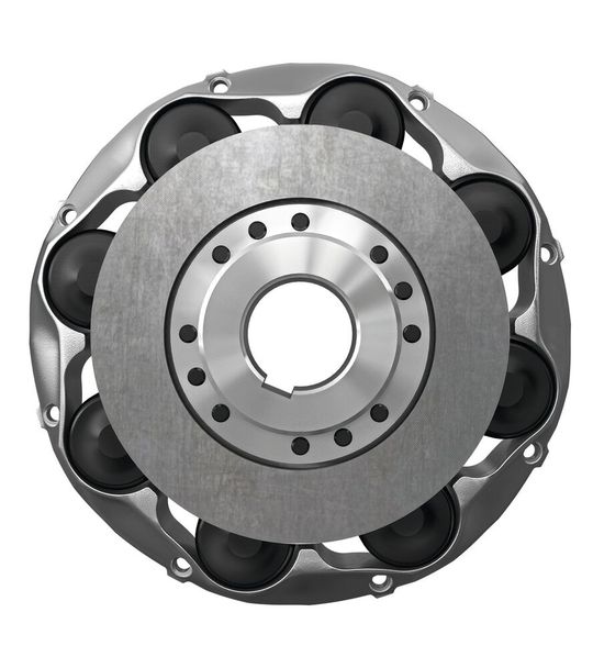 KTR entwickelte die Kupplung für den Einsatz in anspruchsvollen und drehzahlvariablen Hauptantrieben, wie in Bau- und Landmaschinen.(Bild:  KTR Systems)