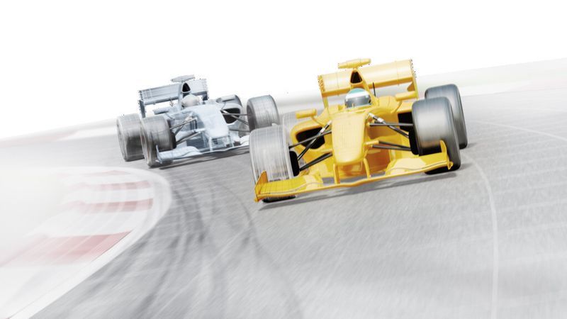 Rendering eines Autorennens mit Autodesk 3ds Max (Bild: Autodesk)