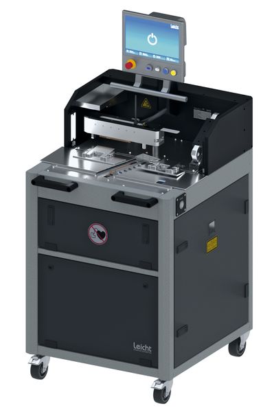 Mobile Schweißmaschinen von Leicht Stanzautomation unterliegen als Arbeitsmittel und technisches Produkt den Vorgaben der MVO.  (Bild: Leicht)