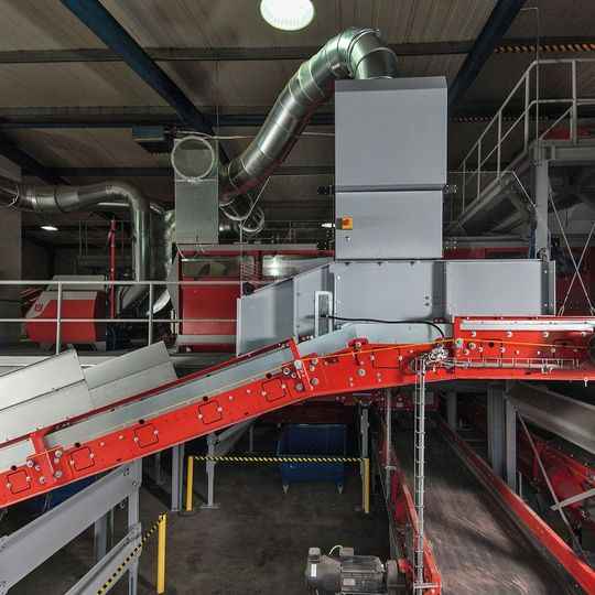 Anlagenaufbau Air-Lift-System im Westeria-Technikum(Bild:  Westeria)