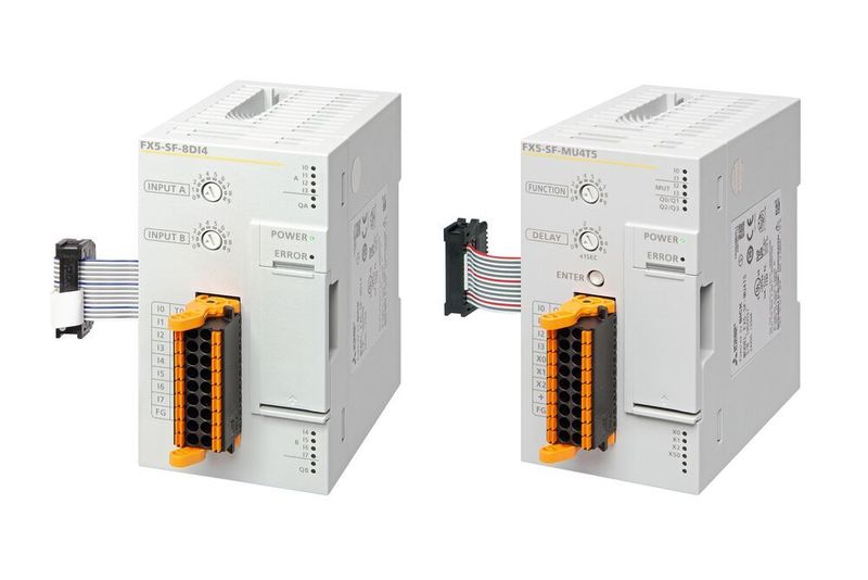 Mitsubishi Electric hat seine Melsec-iQ-F-SPS-Serie um zwei neue Module erweitert, die die Basis eines kompakten, integrierten Sicherheitssystems bilden. (Mitsubishi Electric Europe B.V.)