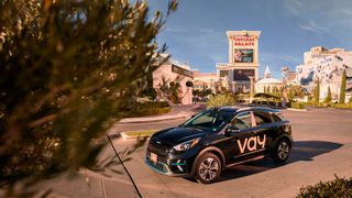 Vay bietet seit Jahresbeginn Carsharing in Las Vegas an. Ein Telefahrer lenkt den Wagen ferngesteuert zum jeweiligen Nutzer. (Bild: Vay)