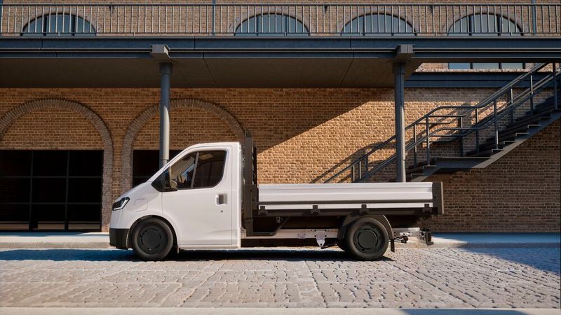 Gerade das Fahrgestell ist für Ford im elektrischen Ein-Tonnen-Segment neu und soll die Basis für verschiedene Umbauten bilden. (Bild: Ford)