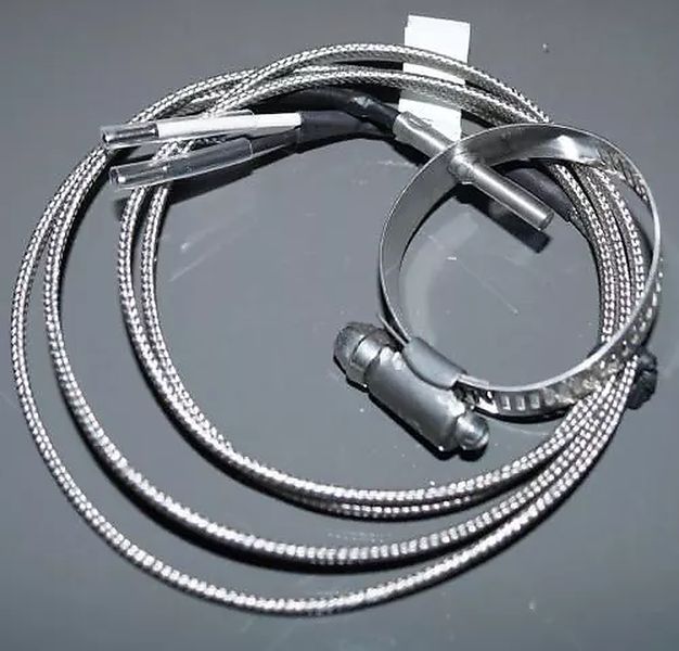 Edelstahl-Sensor für Abgastemperaturen für die präzise Messung der Abgastemperatur an Flugzeug- und Ultraleichtflugzeugmotoren. (Bild: Pilot Shop 24)