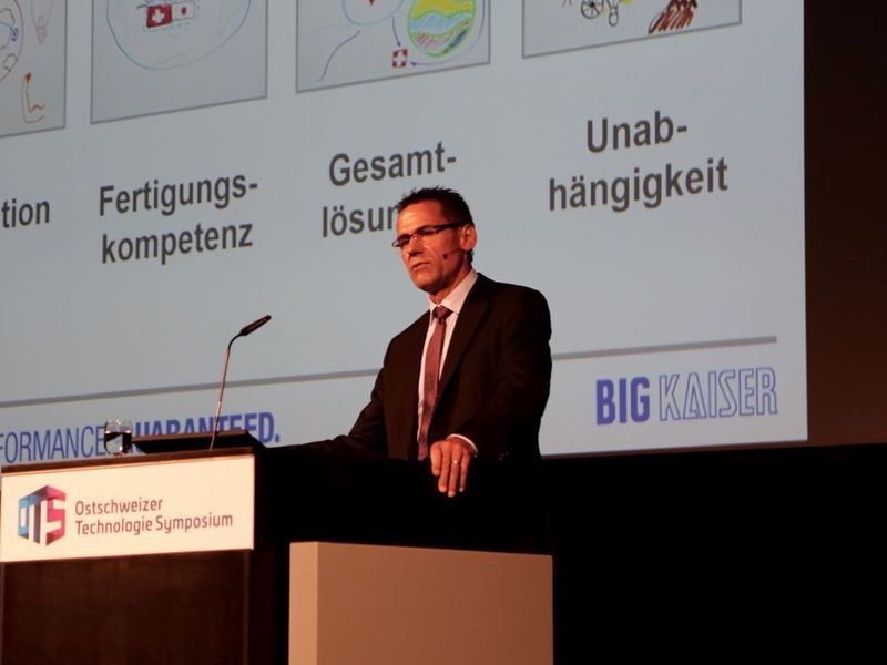 Impressionen aus dem Ostschweizer Technologiesymposium in St. Gallen 26. August 2016 (VBM / Sergio Caré)