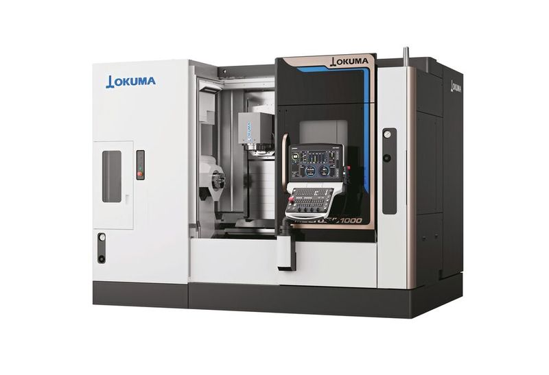 Die Multus U1000 bietet leistungsstarke und konstante Präzision auch bei langen Laufzeiten und hoher Produktvarianz. (Bild:  Okuma)