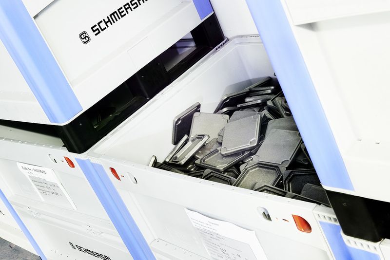 Die Bitobox SL 86 nimmt hohe Lasten bis zu 500 kg auf und kann dazu ergonomisch gehandhabt werden. (Bild: Bito)