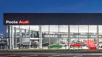 Ocean Automotive ist in Poole mit der Marke Audi aktiv.(Bild:  Van Mossel)