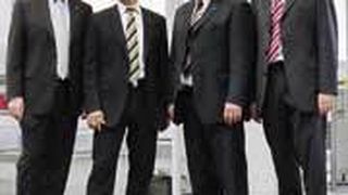 Die vier AL-KO-Vorstände Harald, Stefan, Raymond und Roland Kober.  (Foto: AL-KO)