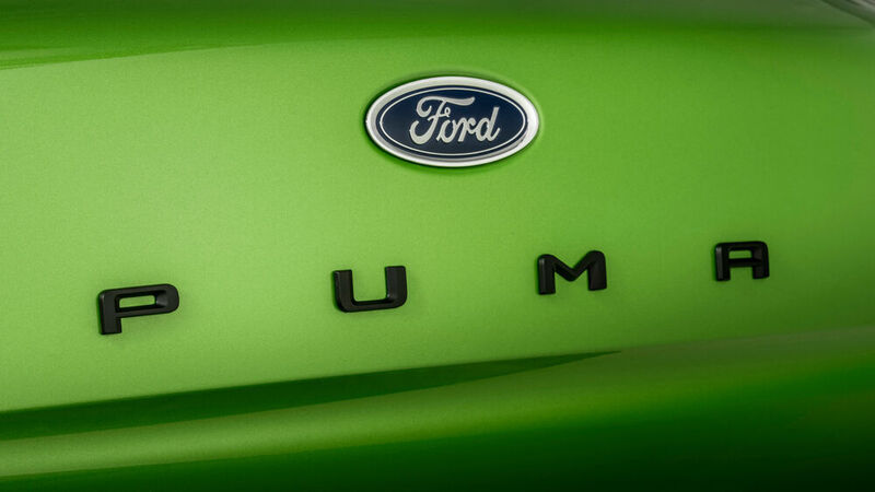 Der Puma-Schriftzug auf dem Heck. (Ford)