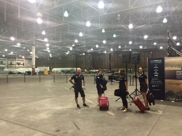 Flug 8 Nagoya - Kalaeloa, Hawaii (USA): Impressionen (Bild: Solar Imoulse)