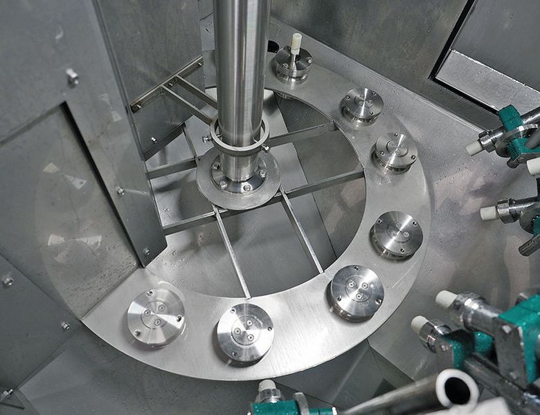 Eine Satellitenaufnahme im Innern der «PJ 1200». (Bild: Eckold)