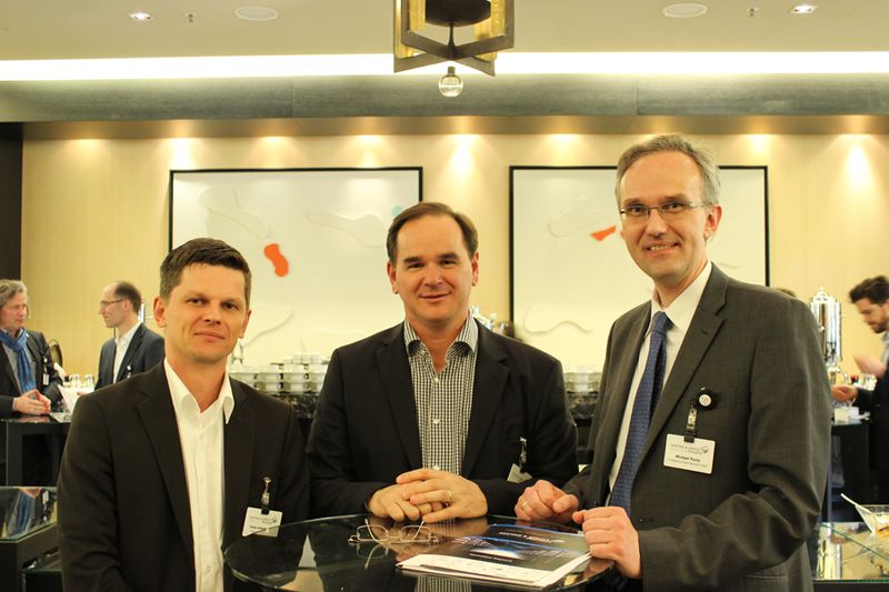 v. l. Peter Ackermann (Thomas Krenn AG), Werner Nieberle (Vogel IT-Medien) und Dr. Michael Pauly (T-Systems) (Vogel IT-Akademie)